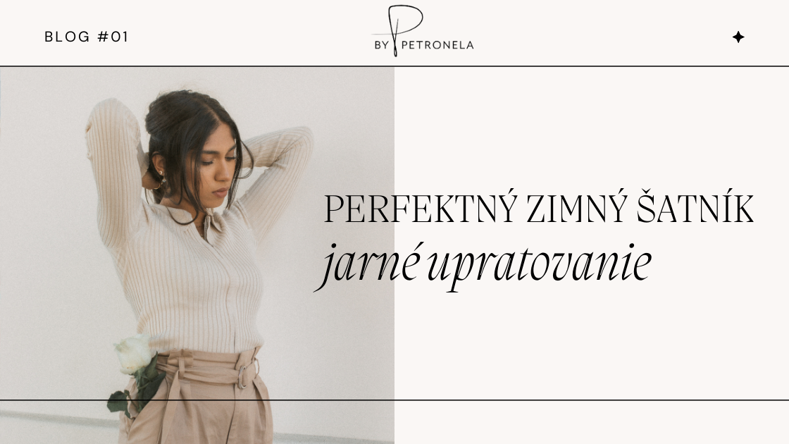 Jarné upratovanie šatníka